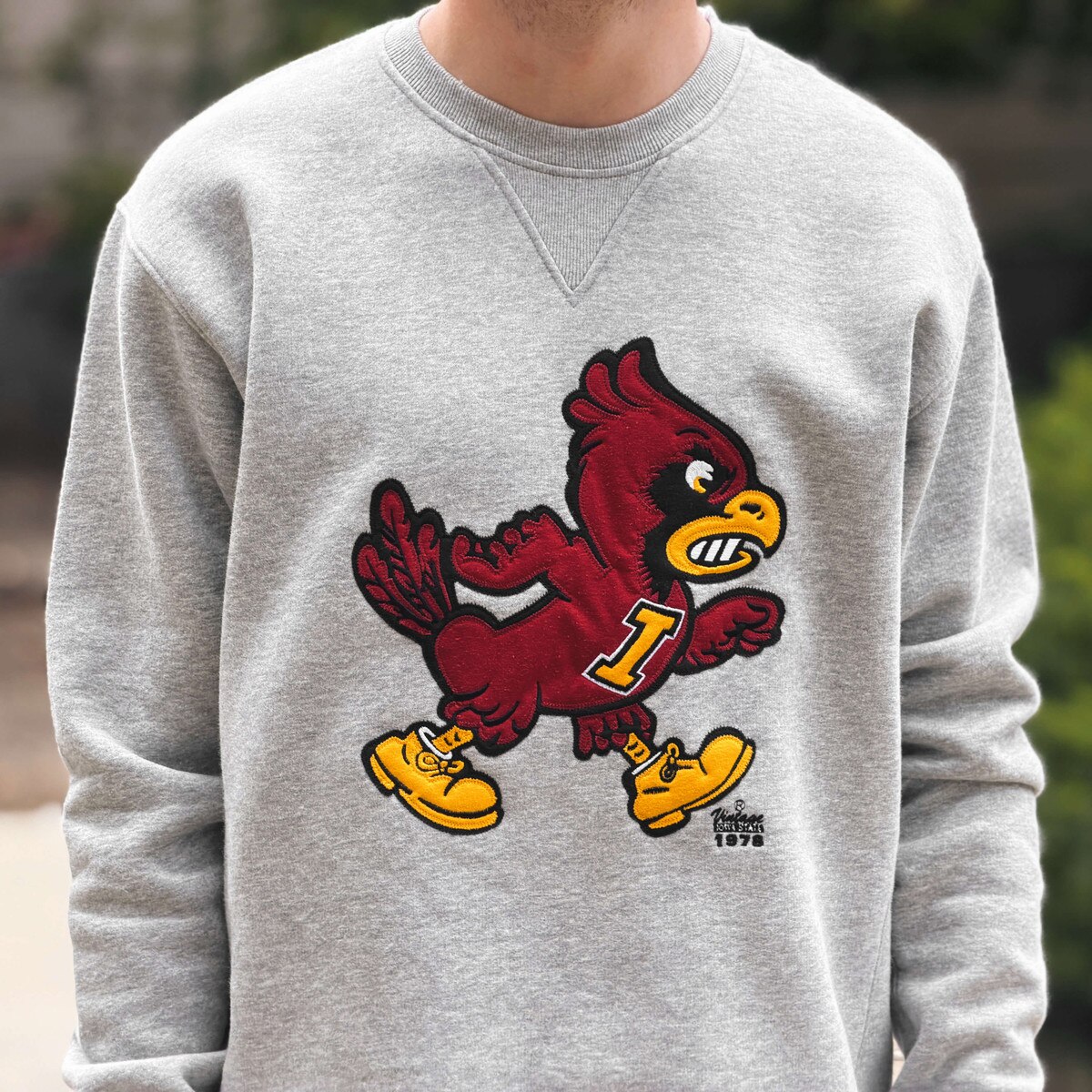 League Walking Cy Sport Gray Crewneck